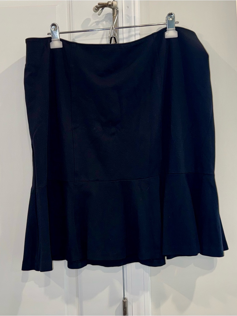 Lane Bryant Classic Black Flared Skirt - Women's Size 20